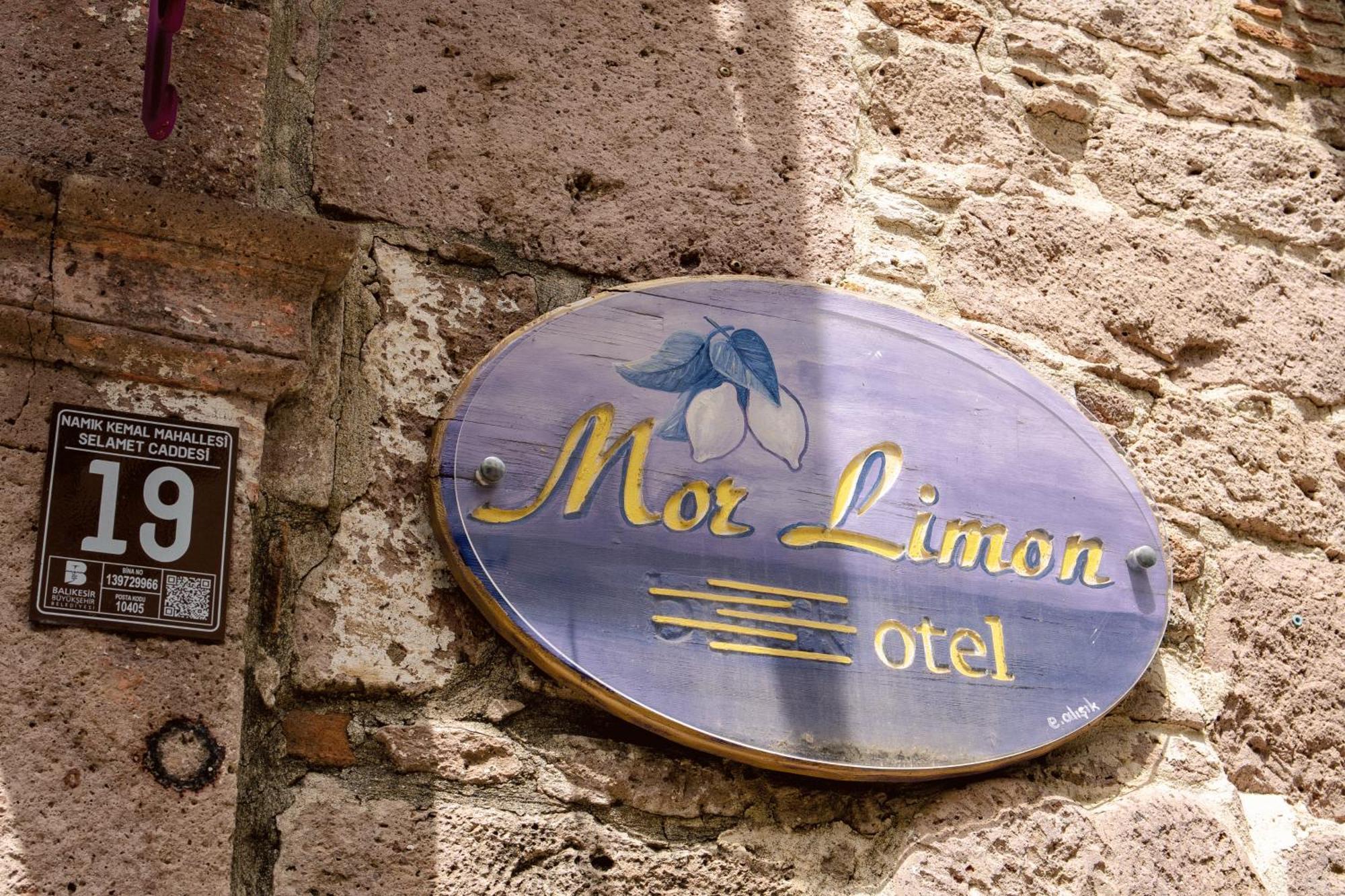 Cunda Mor Limon Otel Ayvalı Buitenkant foto